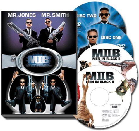 City Travel Guides Discounted  DVD : Men in Black (Édition Collector 2 DVD) / Men in Black II (Édition Collector 2 DVD) - Coffret Collector Deluxe Limitée 4 DVD