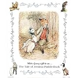 Beatrix Potter Jemima Puddle-Duck Art Print POSTER Fox