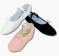 Infant/Child Black Deluxe Leather Ballet Shoes (Set of 2 Pairs)
