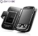 CAPDASE docomo HT-03A / HTC Magic Google G2 Leather Case Bi-fold, Black �褳���� �쥶�������� WCHCMAGIC-0001