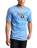 NFL Men's Tennessee Titans All Time Great III Short Sleeve Basic Tee (Coastal Blue, Large)