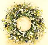 20 Mixed Wildflower Wreath
