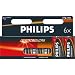 Philips USA D Cell Powerlife Alkaline Battery - 6 Pack