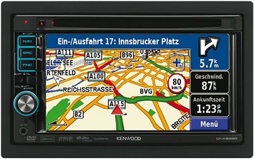 Childrens Toyshop  Electronics : Kenwood DNX5220 - 6" Wide Double-DIN Size Navigation System With DVD Receiver