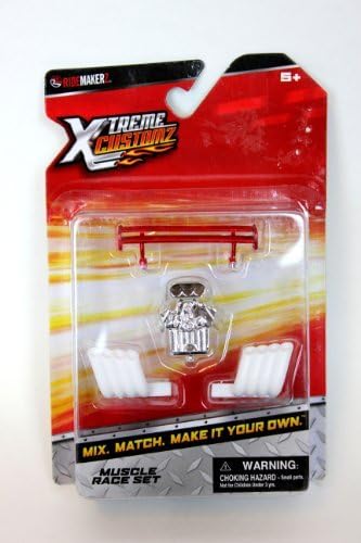 Ridemakerz Xtreme Customz Muscle Race Set Spoiler Engine Set