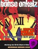 Produkt-Bild: B&ouml;hse Onkelz Songbuch WIR HAM' NOCH LANGE NICHT GENUG inkl. Plektrum - Alle Songs der CD f&uuml;r Gitarre (Noten+Tabulatur) mit Akkorden und vollst&auml;ndigem Text (broschiert) (Noten/Sheetmusic)