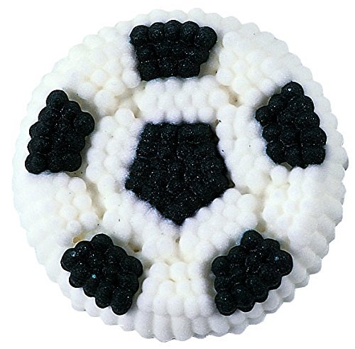 Soccer Ball Icing Decorations 9ct by Wilton