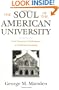 The Soul of the American University: From Protestant Establishment to Established Nonbelief