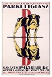 Parkettglanz Bulldog Glass Cleaner Art Giclee Poster Print, 24x36
