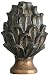 American Pride Lampshade Co. FN31-R2, Decorative Finial, Pineapple