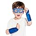 Blue Superhero Eye Mask and Powerbands - Kids