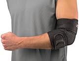 Mueller Adjustable Elbow Support, Black, One Size Mueller Adjustable Elbow Support, Black, One Size