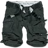 Surplus DIVISION SHORTS gewaschen, black camo