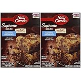 Betty Crocker, Cookie Brownie Supreme Bars Mix, 19.5oz Box (Pack of 2)
