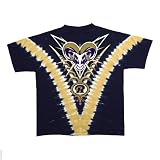 St. Louis Rams Logo V Tie Dye T-shirt