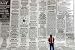 Man Searching for a Job - 24W x 16H - Peel and Stick Wall Decal by Wallmonkeys