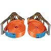 Braun 2000-1-600/VE2 Spanngurt 4000 daN, einteilig, Farbe Orange, 6 m L�nge, 50 mm Bandbreite, mit Ratsche, Verpackungseinheit: 2 St�ck