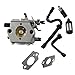 AISEN Pack of New Carburetor with Gaskets Fuel Oil Line Filter For Stihl 024 026 024AV 024S MS240 MS260 Tillotson HU-136A HS-136A Walbro WT-194 WT-194-1 11211200611 / 1121 120 0611 Carb