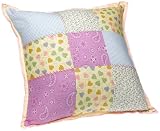 Patchwork Ponies 18 x 18 Square Decorative Pillow