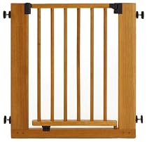 North States Industries Swing Closed Gate- Natural Wood for openings 28" to 41 1/2"