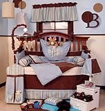 Baby Boy 4 Piece Crib Bedding Set by Banana Fish