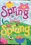 Spring Has Sprung Garden Size Applique Flag