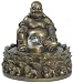 Happy Buddha Table Top Fountain - Bronze Finish