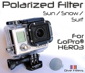 GoPro HERO3 Polarizer Filter - Polarized Filter Sun, Snow, Surf