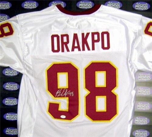 Brian Orakpo autographed football jersey (Washington Redskins) - Autographed NFL Jerseys