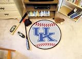 Kentucky Wildcats UK Baseballl Floor Rug Mat