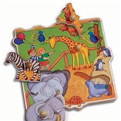CHELONA City Peg Puzzle - Zoo