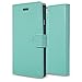 INVELLOP iPhone 6 case, iPhone 6S case, Teal iPhone 6 6S case Cover Slim Leather Wallet case iPhone 6 6S 4.7