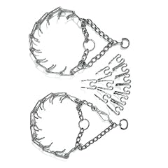 Karlie 05043 - Dressurhalskette verchromt mit Wirbel - 3,8 mm, 64 cm