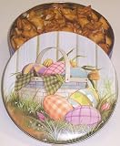 Gourmet Food : Scott's Cakes Peanut Butter Pretzel Nuggets in a Easter Basket Tin
