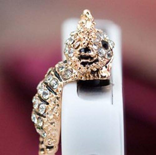 Animal Tiger Dustproof Ear Jack Plug-Bling Anti Dust Plug For Iphone 5.4.4s For 3.5mm Earphone Plug