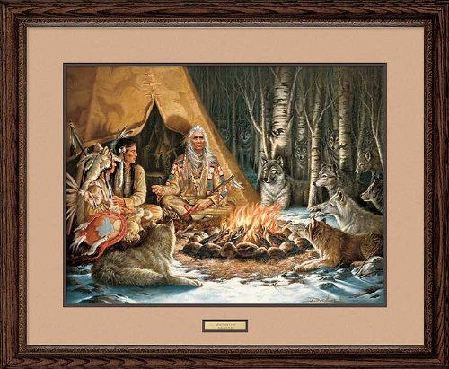 Wild Wings Spirit Seekers Framed Limited Edition Print by Russ Docken