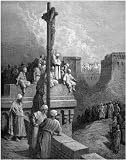 Pack of 12 Photo Gift Tags Gustave Dore Crusades Gerard Of Avesnes Exposed On The Walls Of Asur