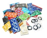 Condoms, Variety Pack Condoms, Trojan, Durex, Trustex, Kimono, Lifestyles, and MORE! 36-Pack