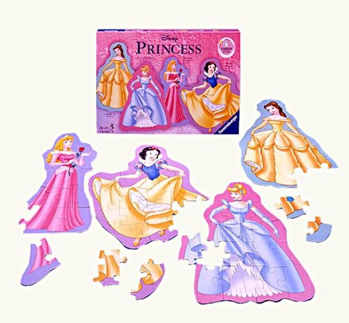 Buy Disney Princess - 4 Shaped Jigsaws online at Discounted New and Used prices. Delivered to your door with Childrens Toyshop.com