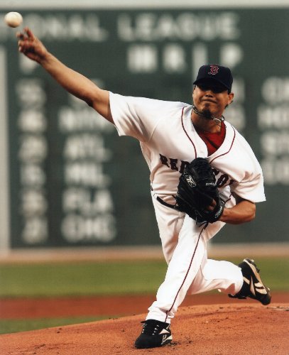 Boston Red Sox - Josh Beckett Action - MLB Color 8x10 Photo