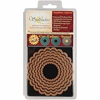 Spellbinders Nestabilities Classic Scalloped Circles Die Template