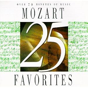 25 Mozart Favorites by Wolfgang Amadeus Mozart, Philip Gibson, Gnter Kehr, Leopold Hager, and Stanislaw Skrowaczewski (Audio CD - 1996) - Original recording reissued