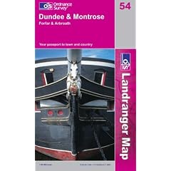 Dundee and Montrose, Forfar and Arbroath (Landranger Maps)