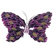 Purple Butterfly Mardi Gras Mask