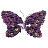 Purple Butterfly Mardi Gras Mask