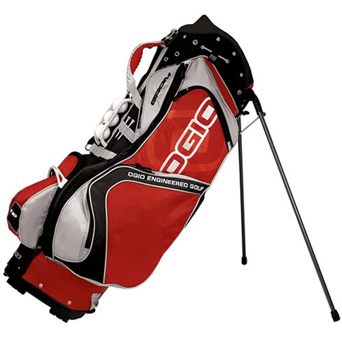 OGIO Grom Stand Bag - 2007 Model (Fire/Silver)