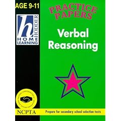 Verbal Reasoning (Hodder Home Learning Selection Tests: Age 9-11)