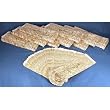 1000 Gold Paper Gift Bags Shopping Sales Tote Bags 4 x 11"