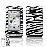 LG VX9700 Dare Cell Phone Zebra Design Protective Case Faceplate Cover