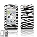 LG VX9700 Dare Cell Phone Zebra Design Protective Case Faceplate Cover